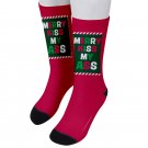 Socks men's crew merry kiss my ass christmas