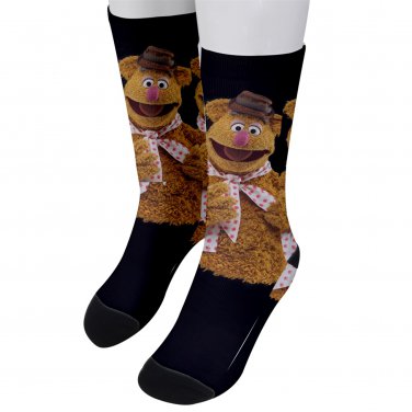 Socks men's crew fozzie muppet