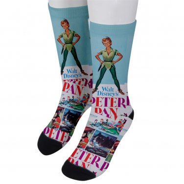 Socks men's crew peter pan
