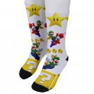 Socks men's crew luigi and yoshi