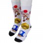 Socks men's crew super mario mushrooms