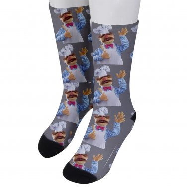 Socks men's crew swedish chef muppet cook