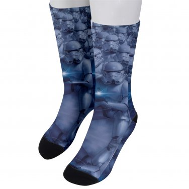 Socks men's crew stormtroopers star wars clone troopers