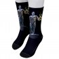 Socks men's crew silver surfer