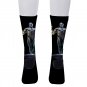 Socks men's crew silver surfer