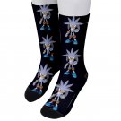 Socks men's crew silver sonic