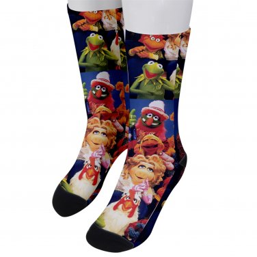 Socks men's crew muppet kermit piggy muppets gonzo