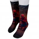 Socks men's crew spiderman spider-man