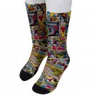 Socks men's crew superheroes comics
