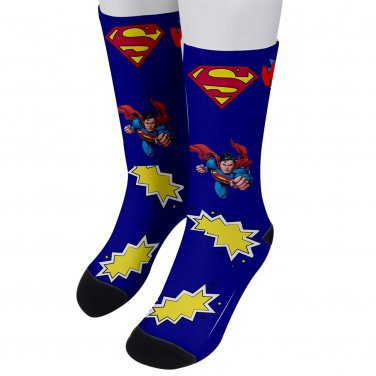 Socks men's crew superheroes comics superman