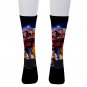 Socks men's crew back to the future