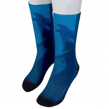 Socks men's crew godzilla gojira kaiju