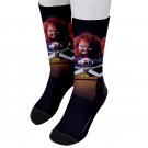 Socks men's crew chucky horror doll