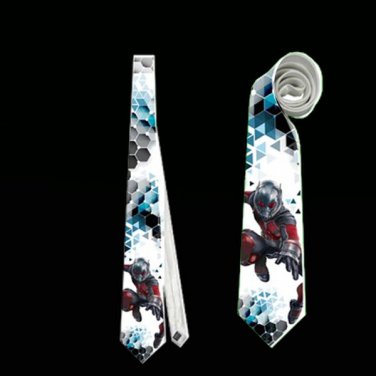 Ant-man superhero wedding necktie