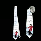 Necktie jazz singer