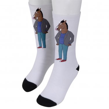 Socks men's crew horseman