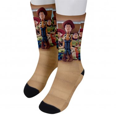 Socks men's toy story buzz woody
