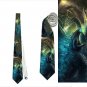 Necktie godzilla gojira vs ghidorah three headed monster