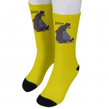 Socks men's crew baloo jungle book