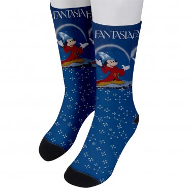 Socks men's crew mikey mouse