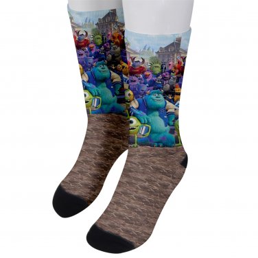 Socks men's crew monsters inc