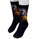 Socks men's crew beauty and the beast bella