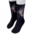 Socks men's crew beauty and the beast bella