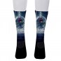 Socks men's crew beauty and the beast bella rose