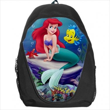 Ariel Flounder Little mermaid backpack bookbag