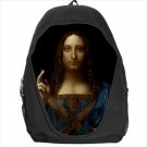 leonardo da vinci salvator mundi backpack bookbag