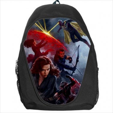 Black widow vision backpack bookbag