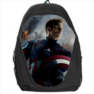 Avengers captain America backpack bookbag