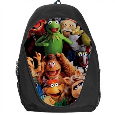 Muppets kermit miss piggy backpack bookbag