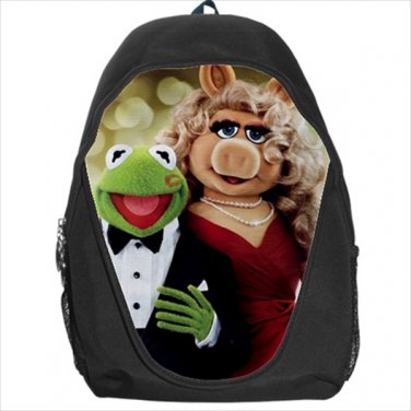 Muppets kermit miss piggy backpack bookbag
