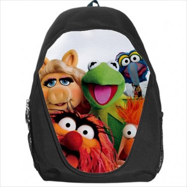 Muppets kermit miss piggy backpack bookbag