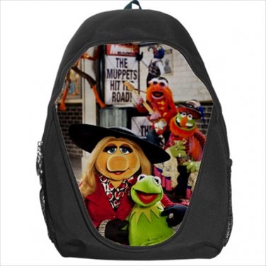 Muppets kermit miss piggy backpack bookbag