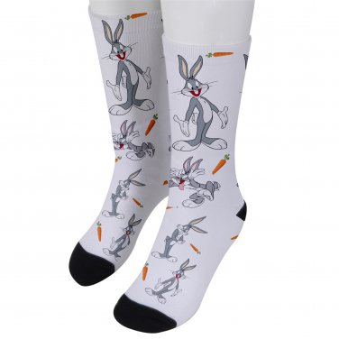 Socks men's crew bugs bunny