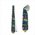 Necktie toy story green aliens