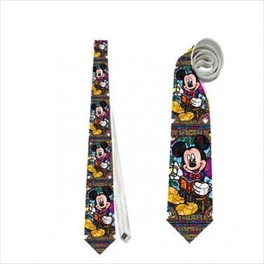 Necktie mickey mouse