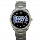Sport metal watch kiss rock