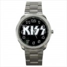 Sport metal watch kiss rock