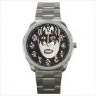 Sport metal watch kiss rock