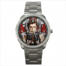 Sport metal watch resident evil umrella