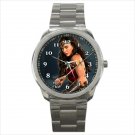 Sport metal watch wonder woman