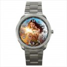 Sport metal watch wonder woman