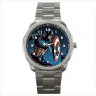 Sport metal watch captain America avengers
