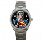 Sport metal watch superman super-man