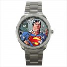 Sport metal watch superman super-man
