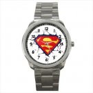Sport metal watch superman super-man