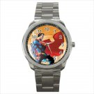 Sport metal watch superman super-man